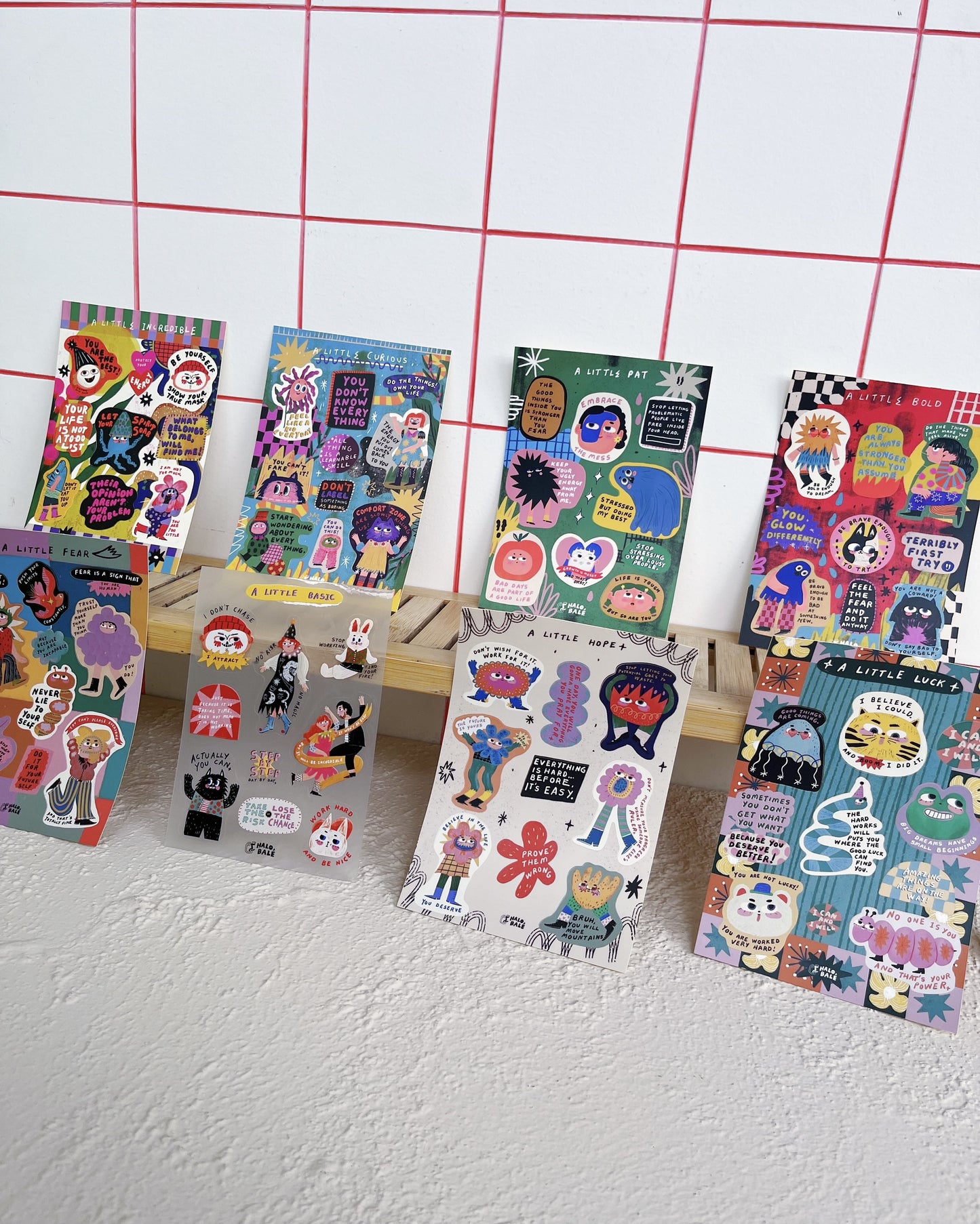 Halobale Sticker Sheet
