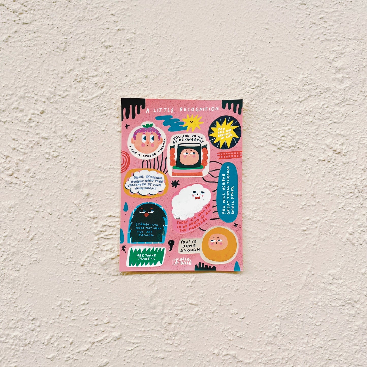 Halobale Sticker Sheet