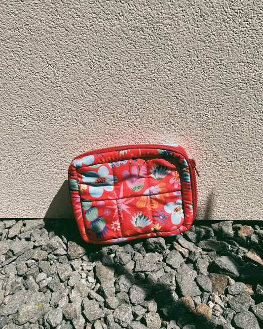 Cerise Baggy Pouch