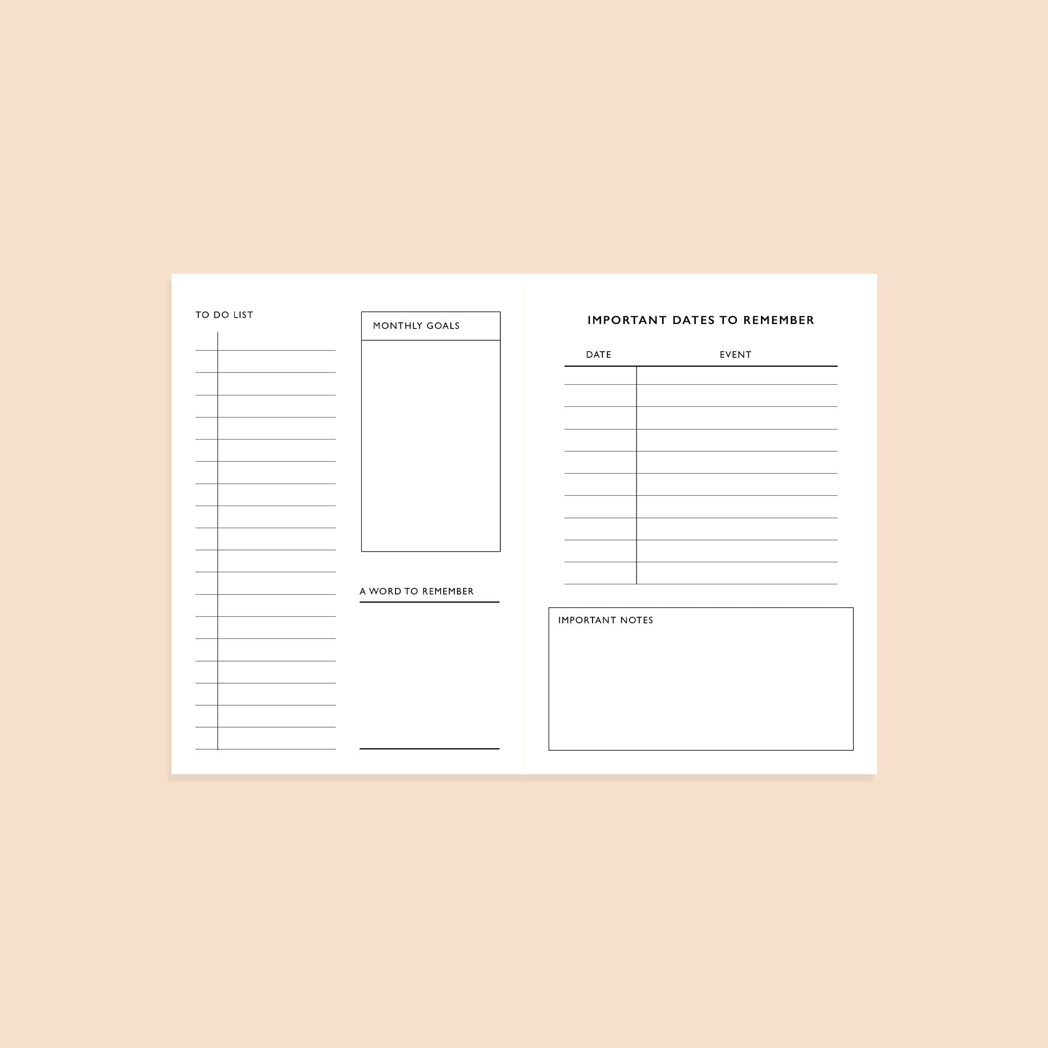 To Do, To Done Chaos Journal