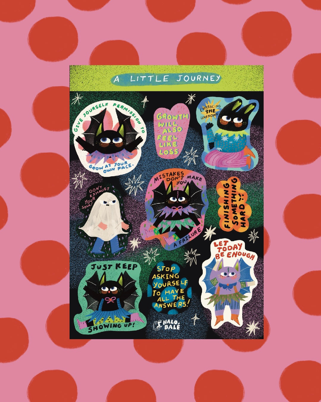 Halobale Sticker Sheet
