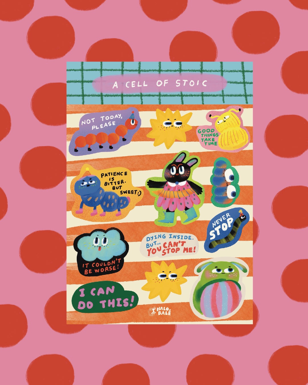 Halobale Sticker Sheet