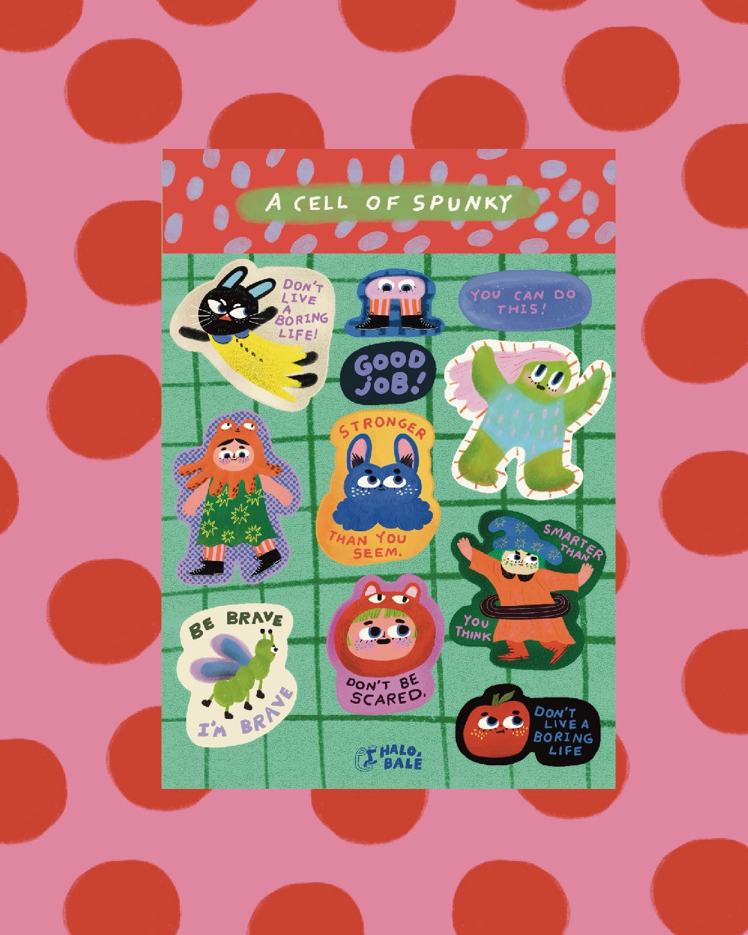 Halobale Sticker Sheet
