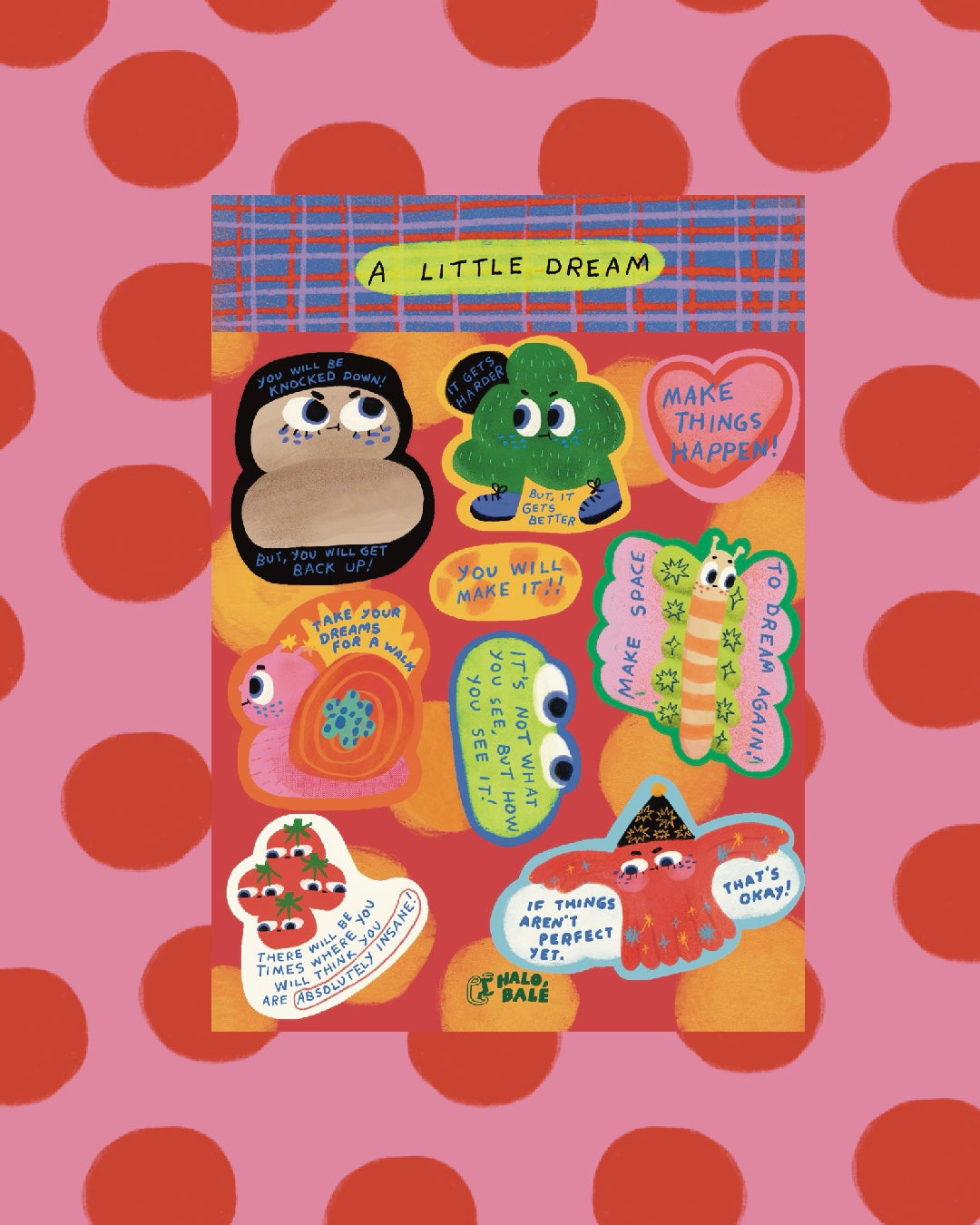 Halobale Sticker Sheet