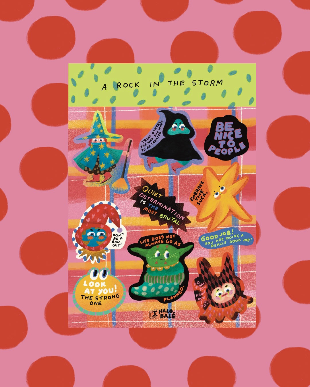 Halobale Sticker Sheet