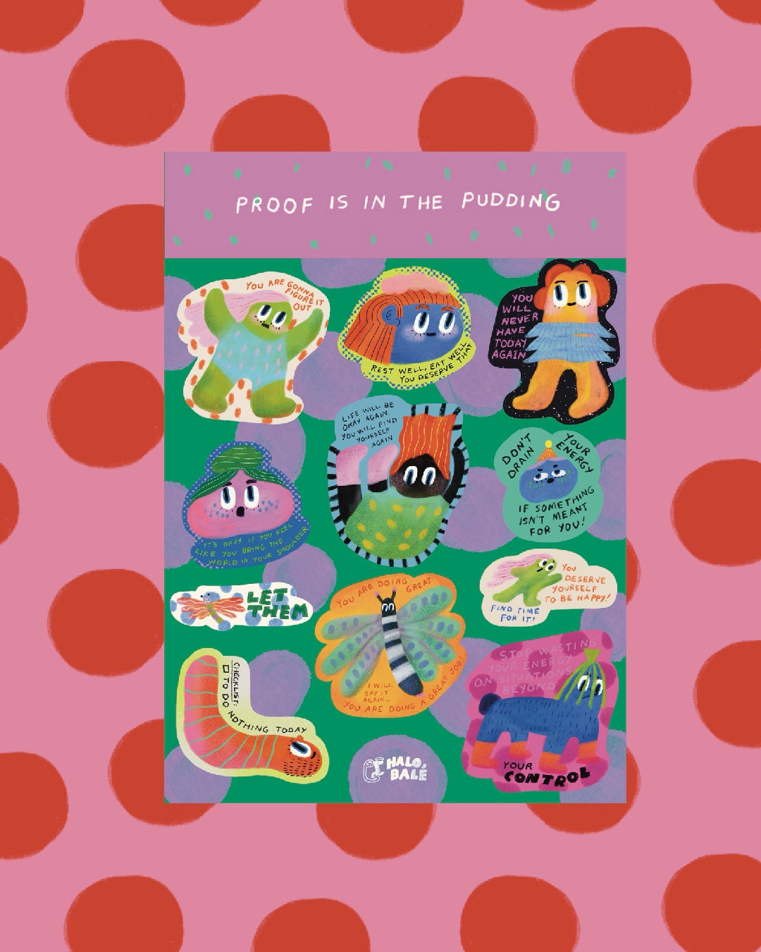 Halobale Sticker Sheet