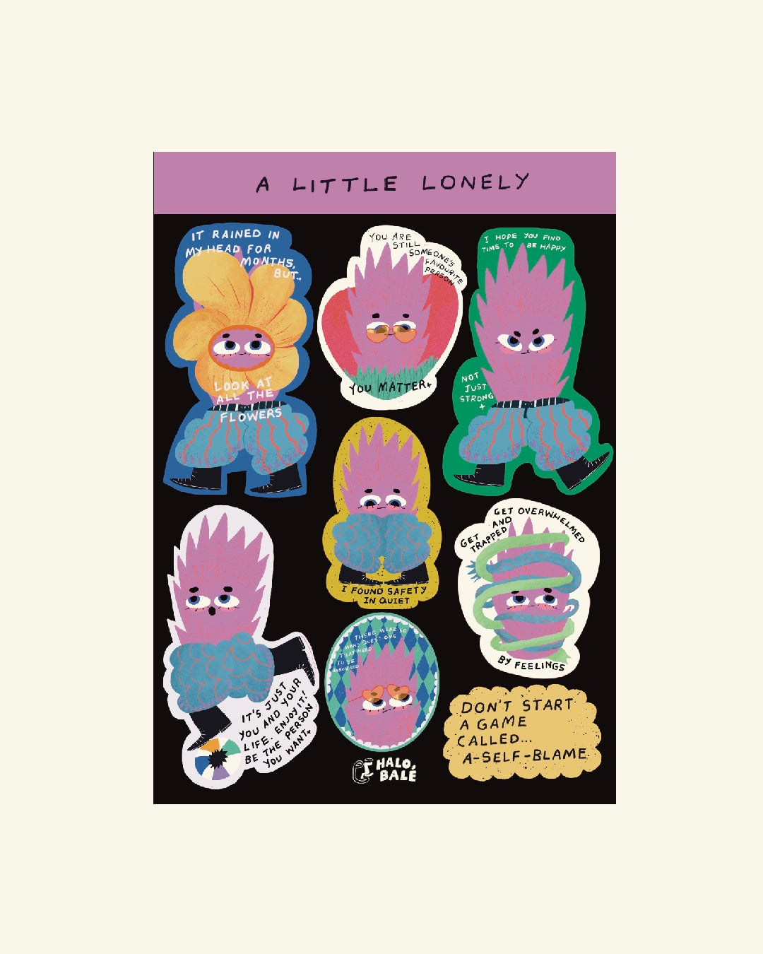 Halobale Sticker Sheet