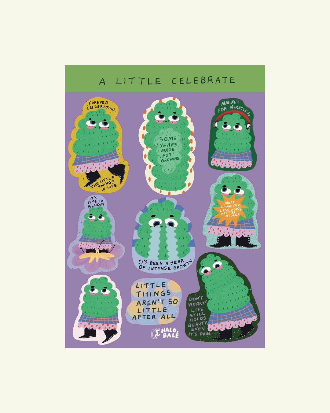 Halobale Sticker Sheet