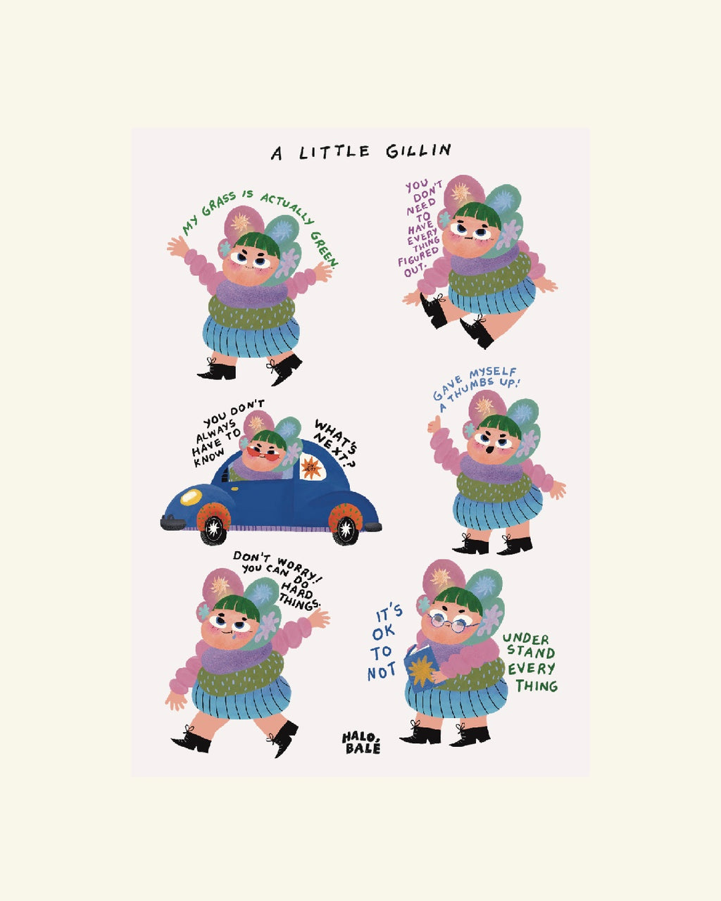 Halobale Sticker Sheet