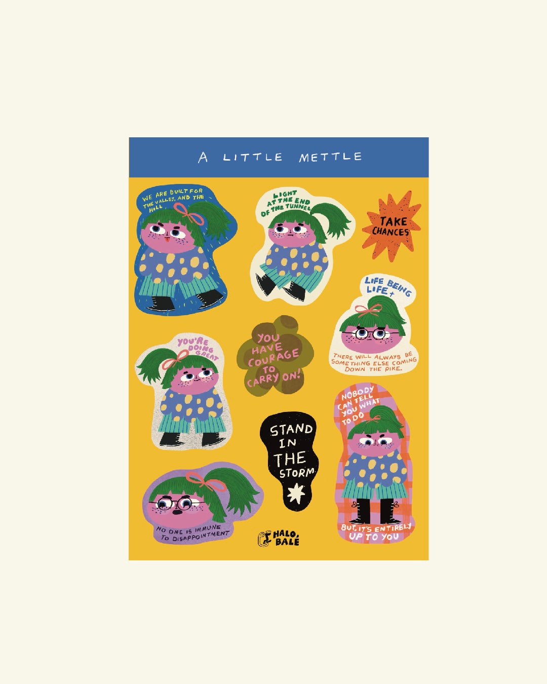 Halobale Sticker Sheet