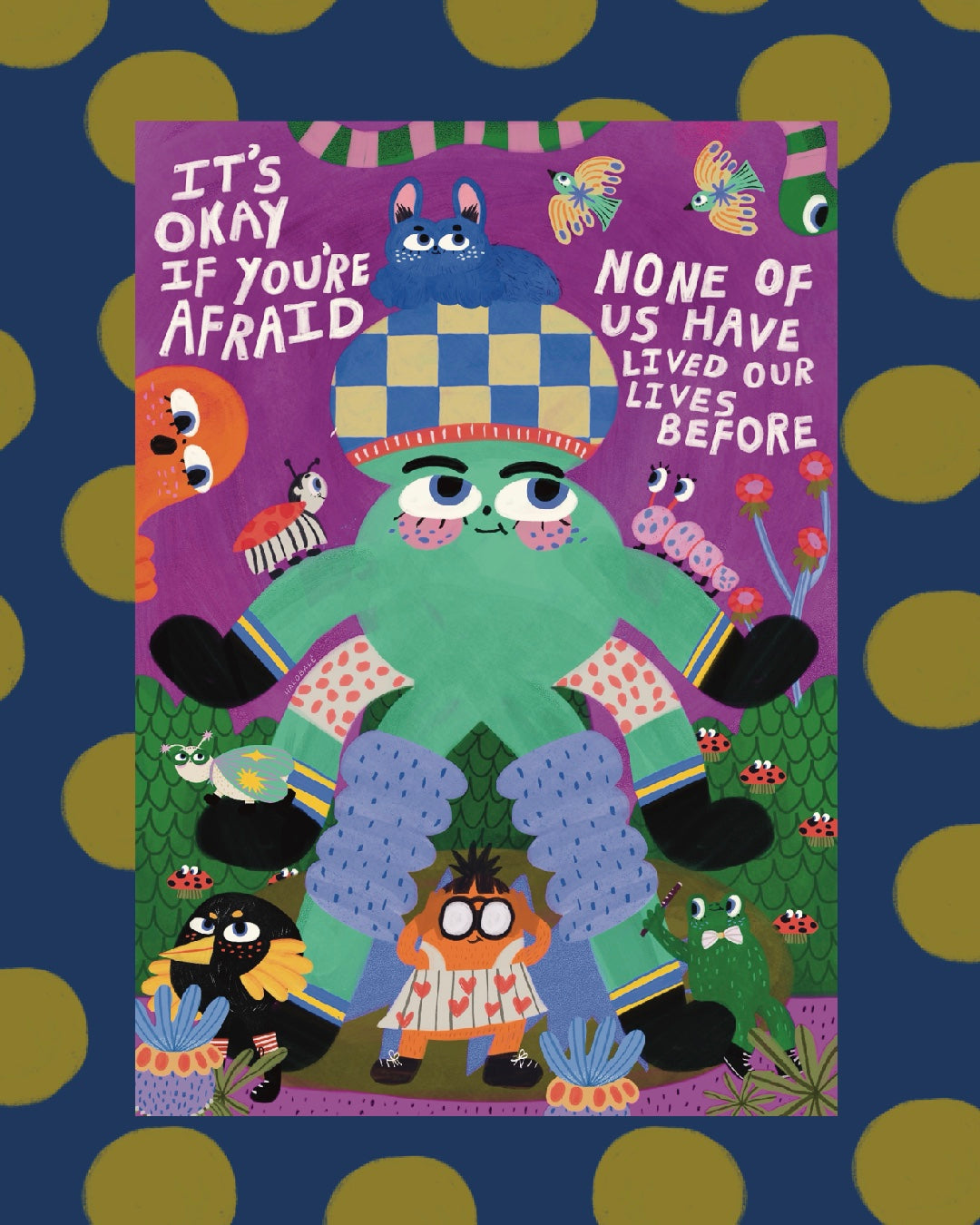 Afraid Poster – HALOBALÉ