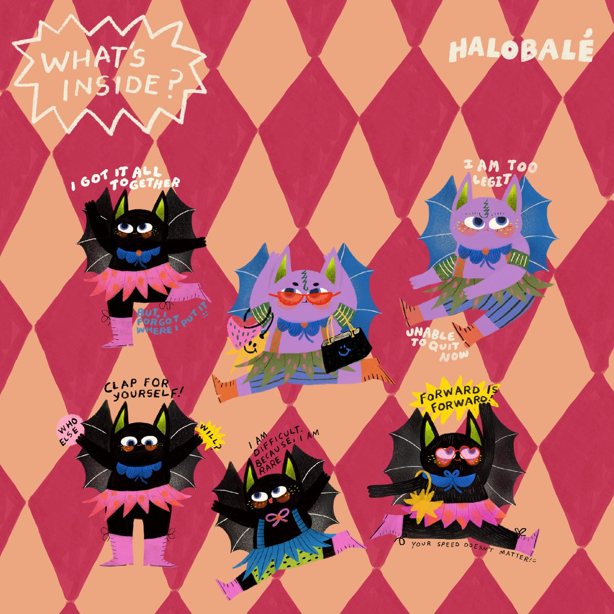 Bat Bloop Sticker Pack