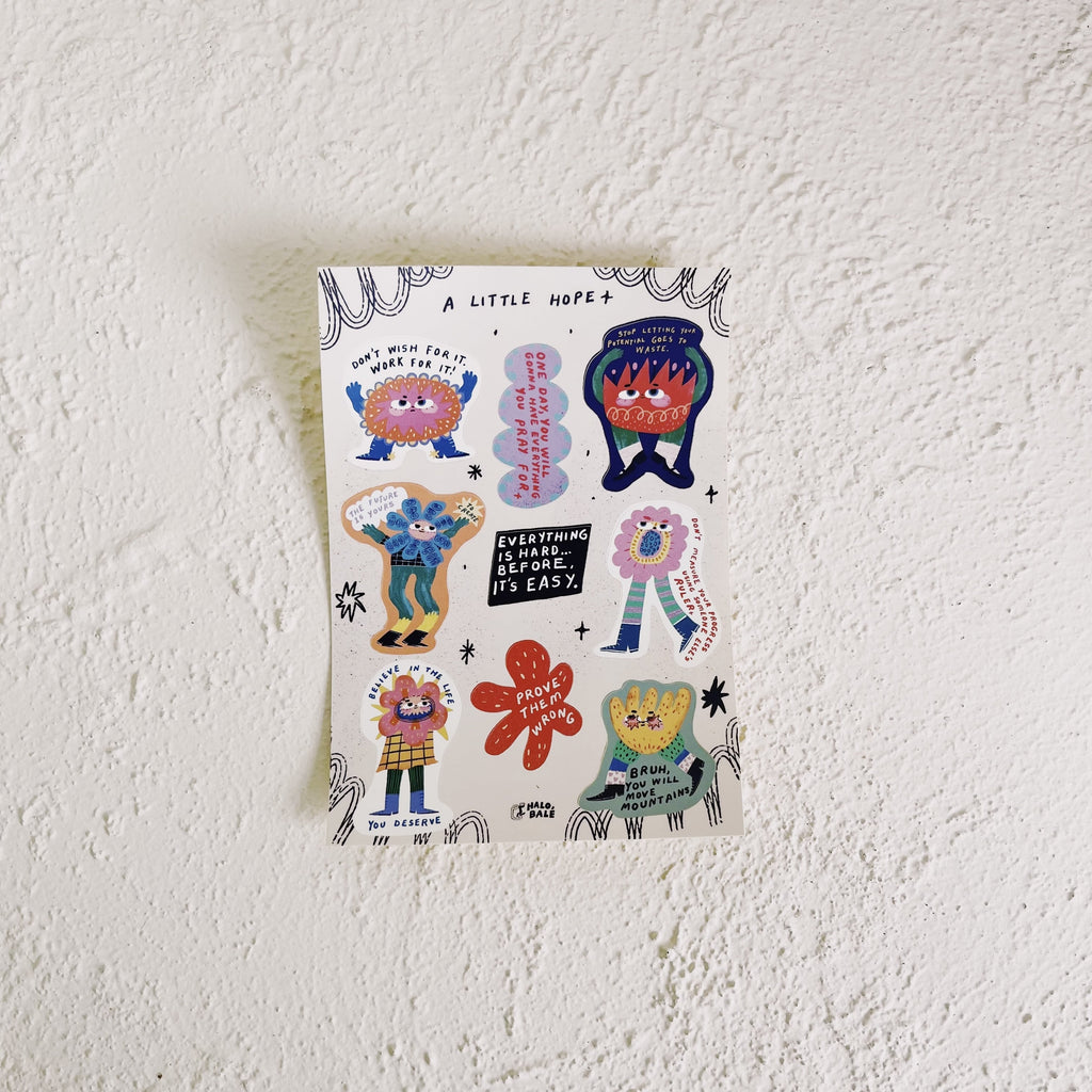 Halobale Sticker Sheet