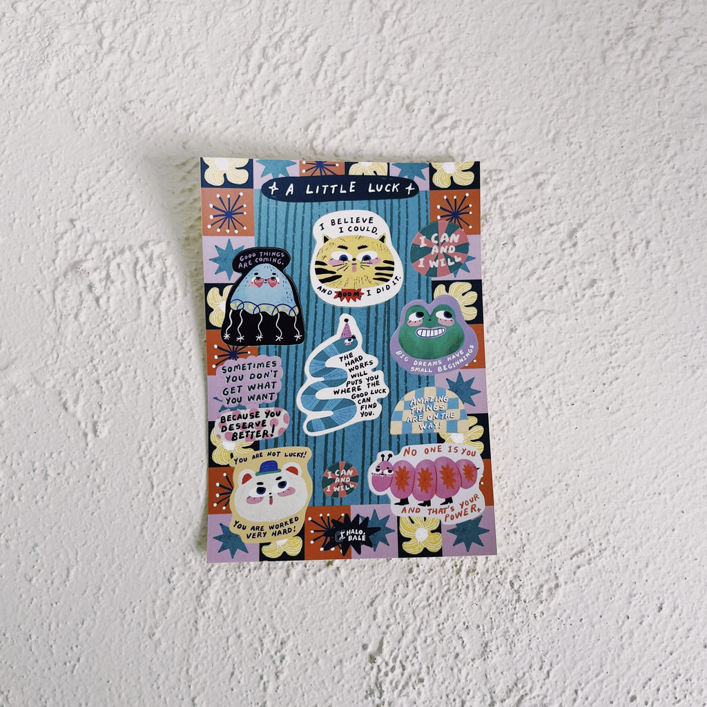 Halobale Sticker Sheet