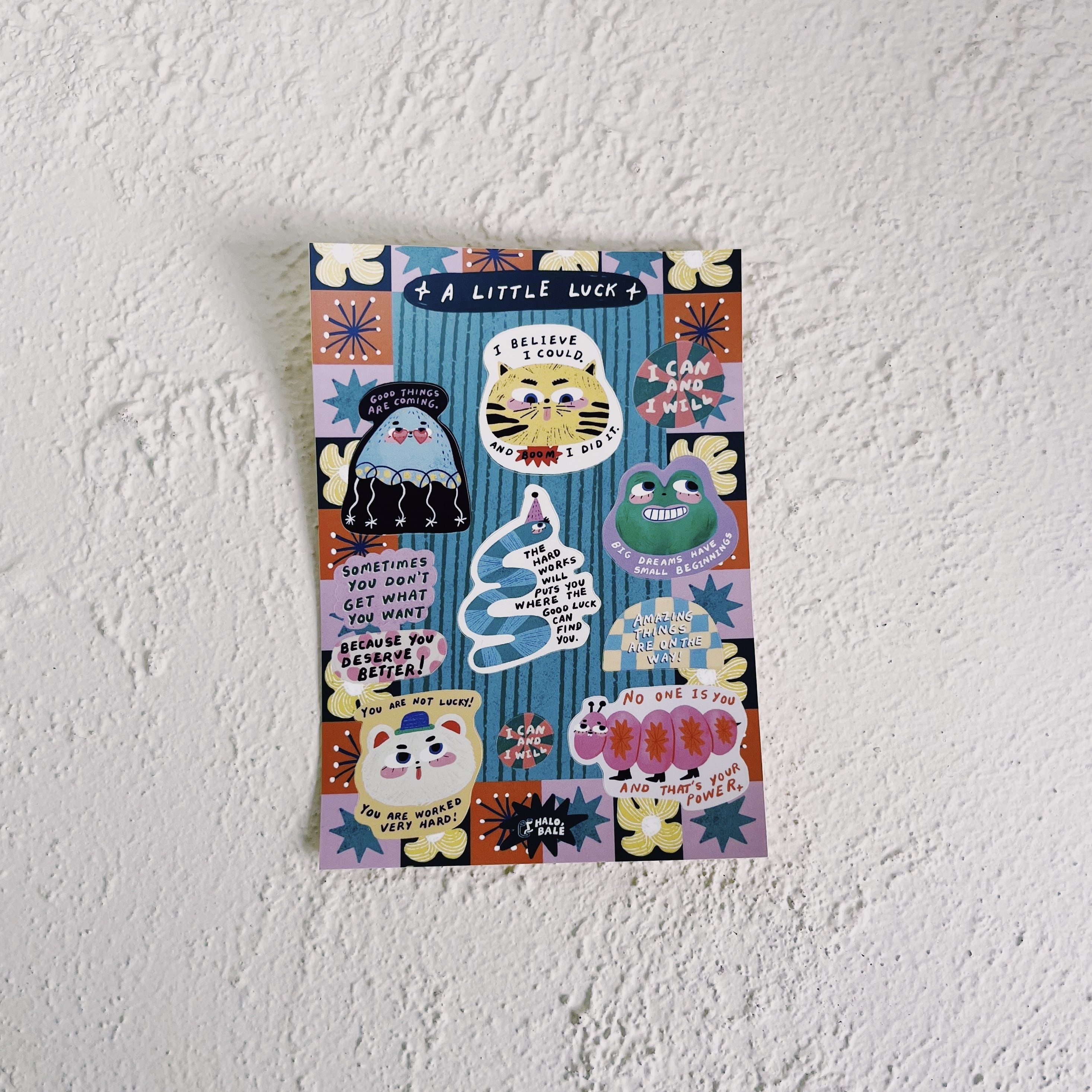 Halobale Sticker Sheet