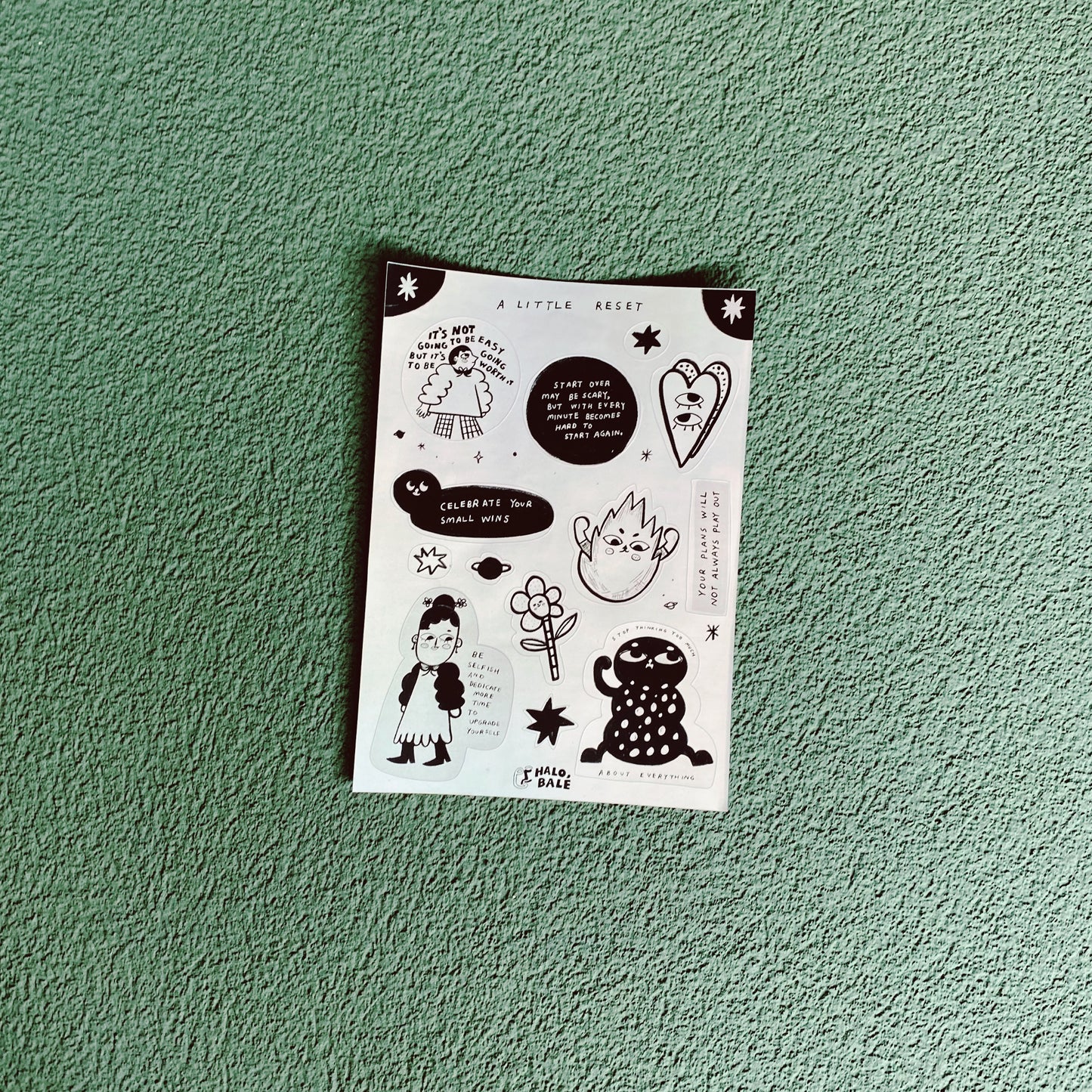 Halobale Sticker Sheet