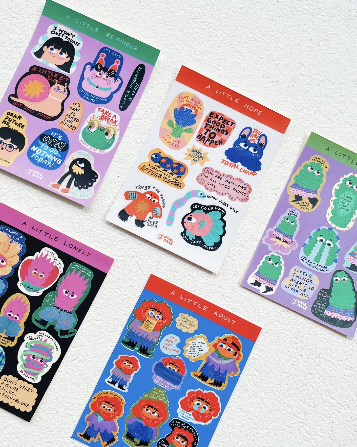 Halobale Sticker Sheet