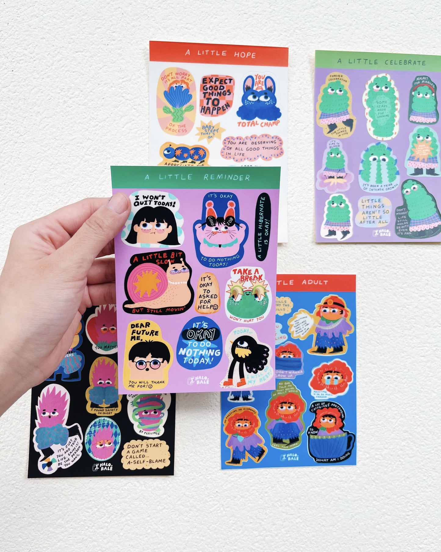 Halobale Sticker Sheet